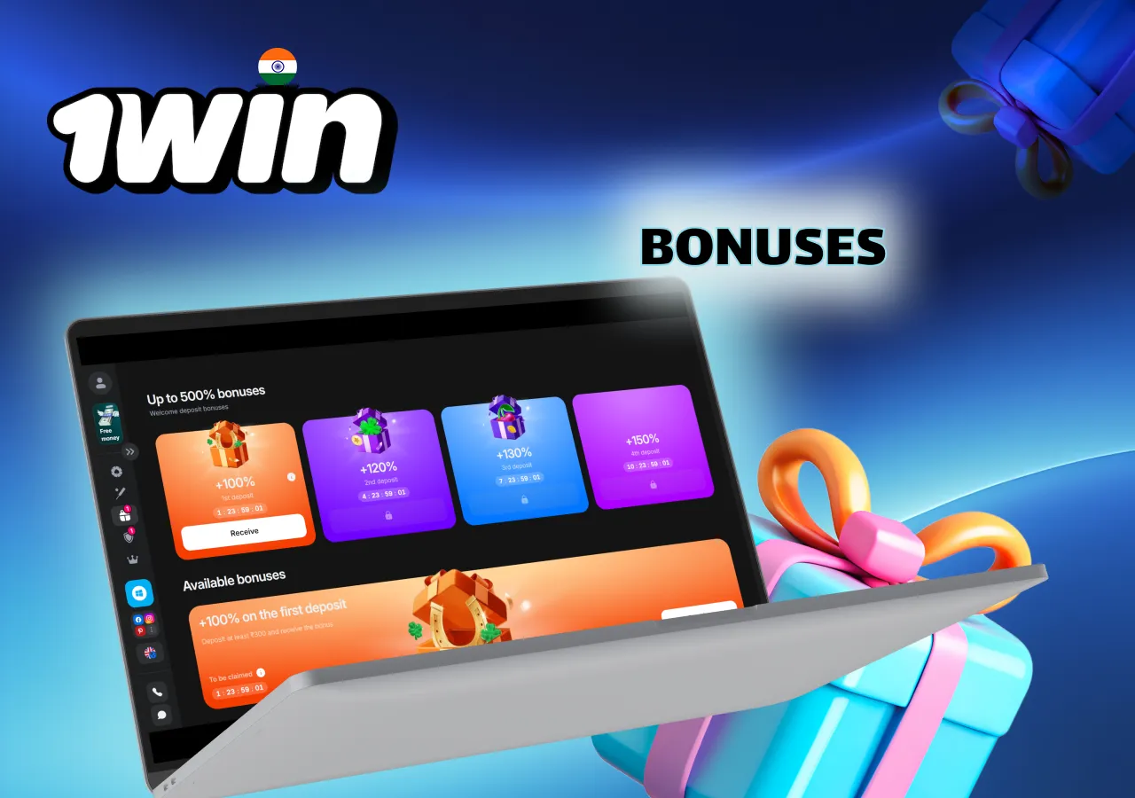 Bonus programs and promotions for Indian players — welcome and regular offers.